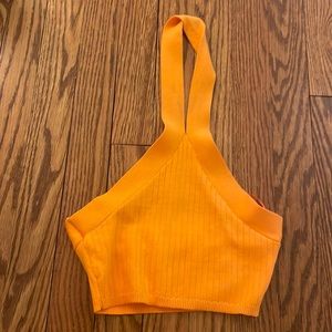 Cute orange halter!
